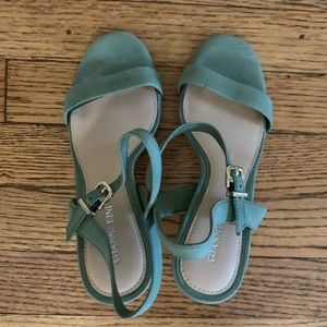 Gianni Bini Suede Heel Sandals